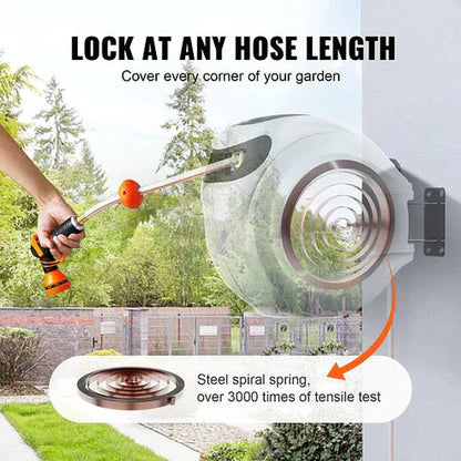 Commercial Automatic Hose Reeler - Weatherproof